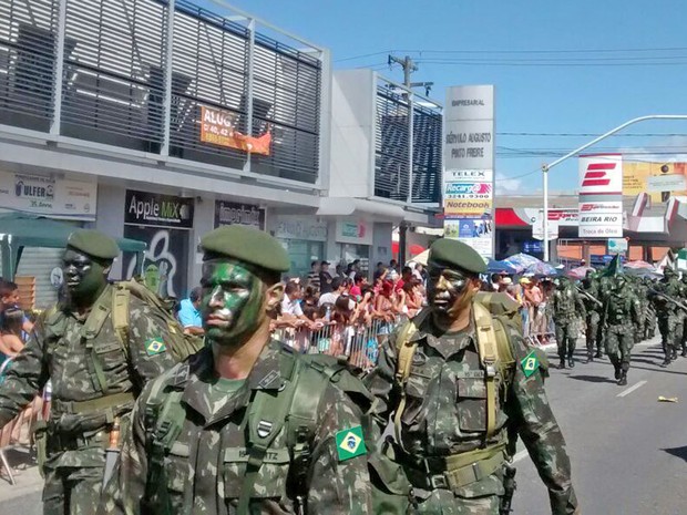 Desfile cívico nesta quinta em João Pessoa reúne 7.500 pessoas das Forças Armadas, escolas, entidades de classe e órgãos de Segurança