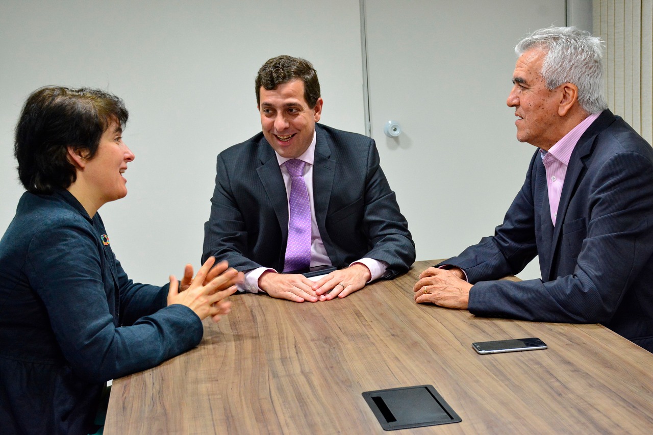 Presidente Gervásio discute com representante da ONU sobre desenvolvimento sustentável na Paraíba