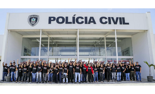 PROTESTO: Agentes, escrivães e motoristas da Polícia Civil da Paraíba realizam "Operação Padrão" nesta quarta (27)