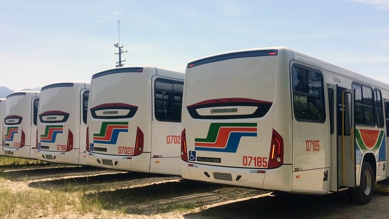 Sintur-JP entrega 30 novos ônibus à frota de transportes coletivos de João Pessoa, nesta terça-feira