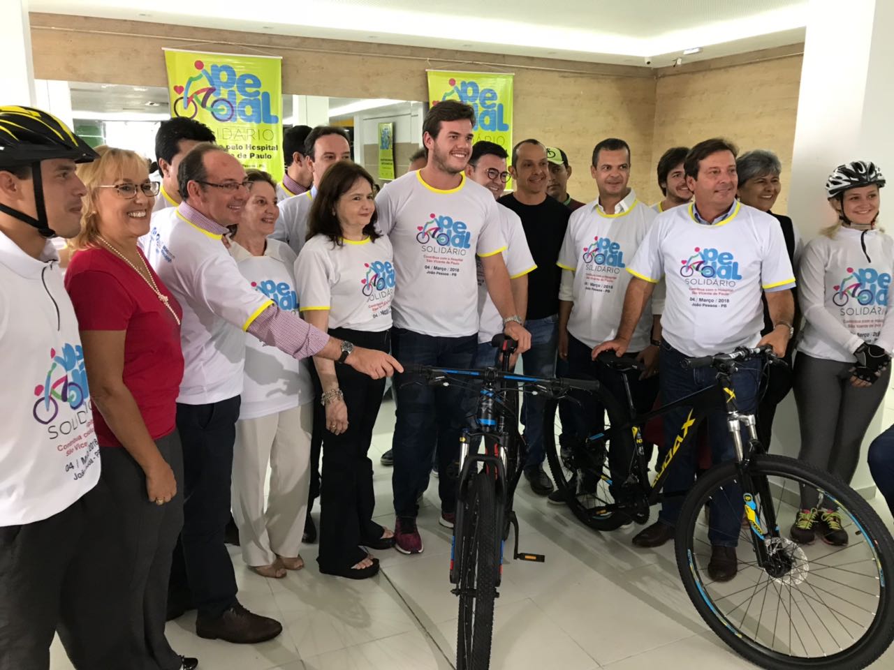 Frente Parlamentar de Combate ao Câncer da AL-PB lança "Pedal Solidário"