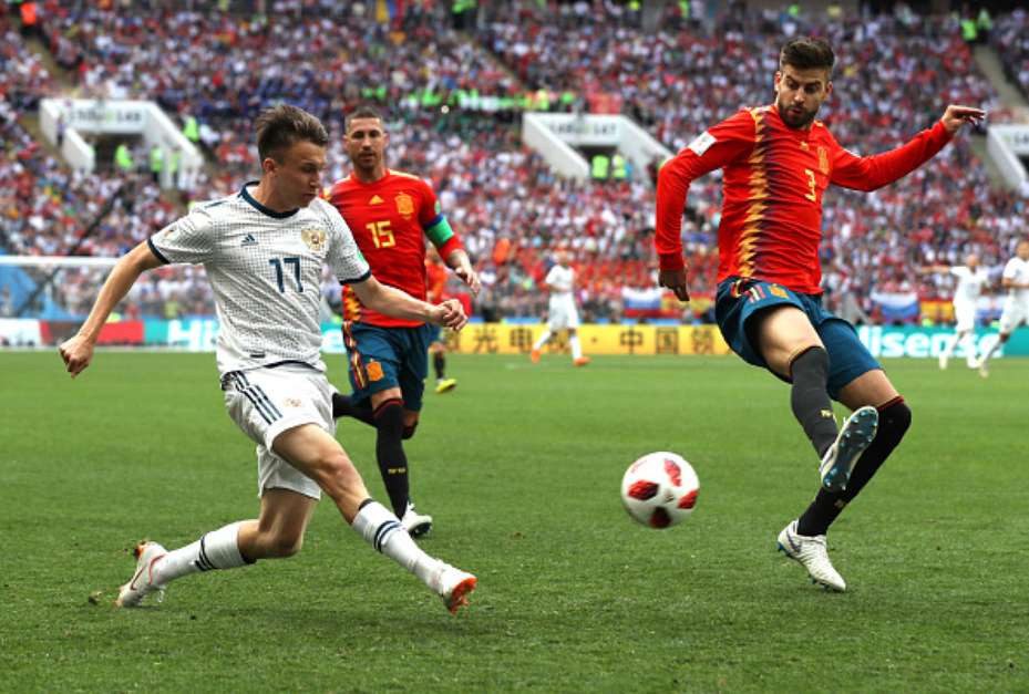 MATA-MATA: Rússia elimina Espanha nos pênaltis e vai às quartas