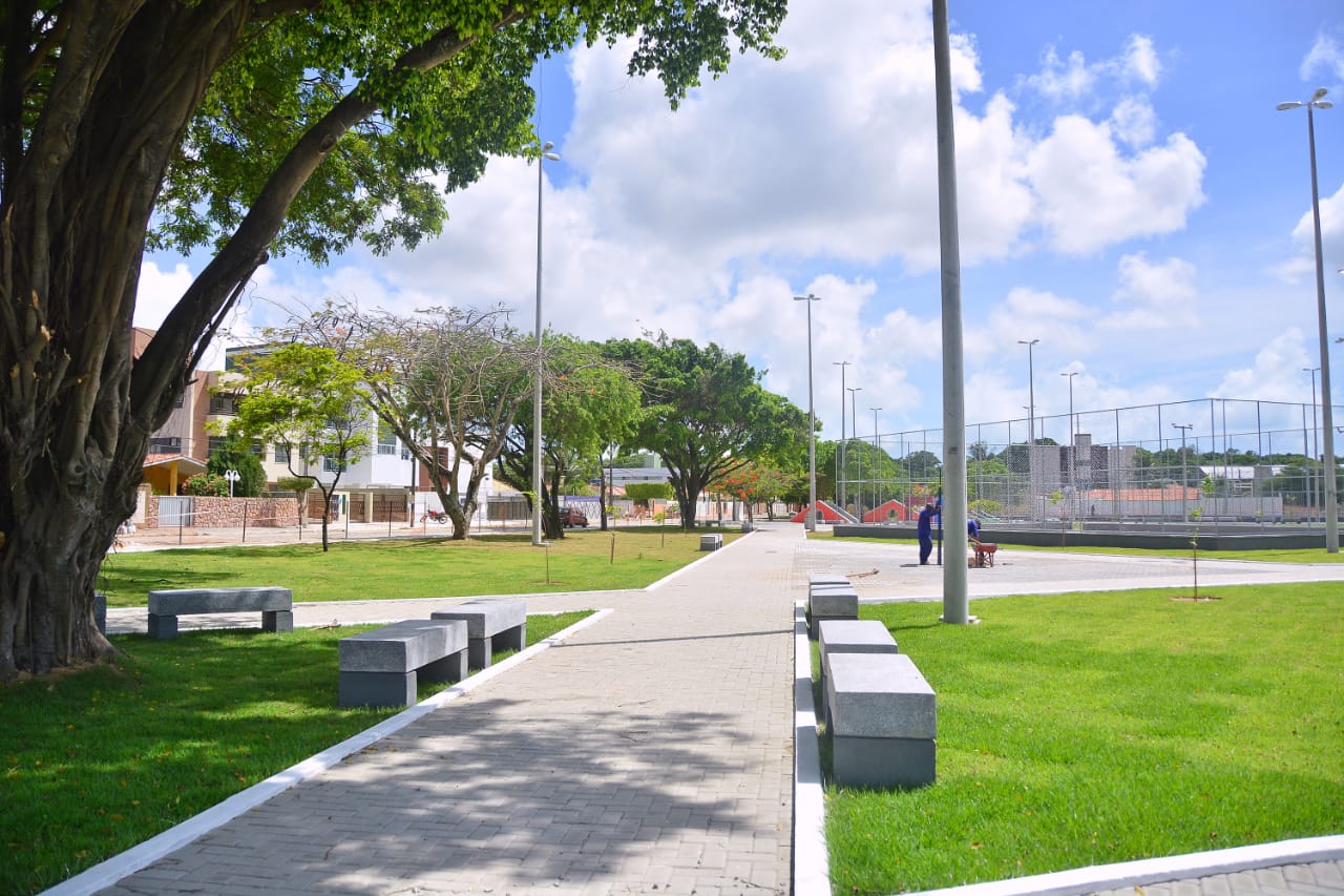 QUALIDADE DE VIDA: Prefeito Luciano Cartaxo entrega nova praça no bairro do Cristo nesta sexta-feira