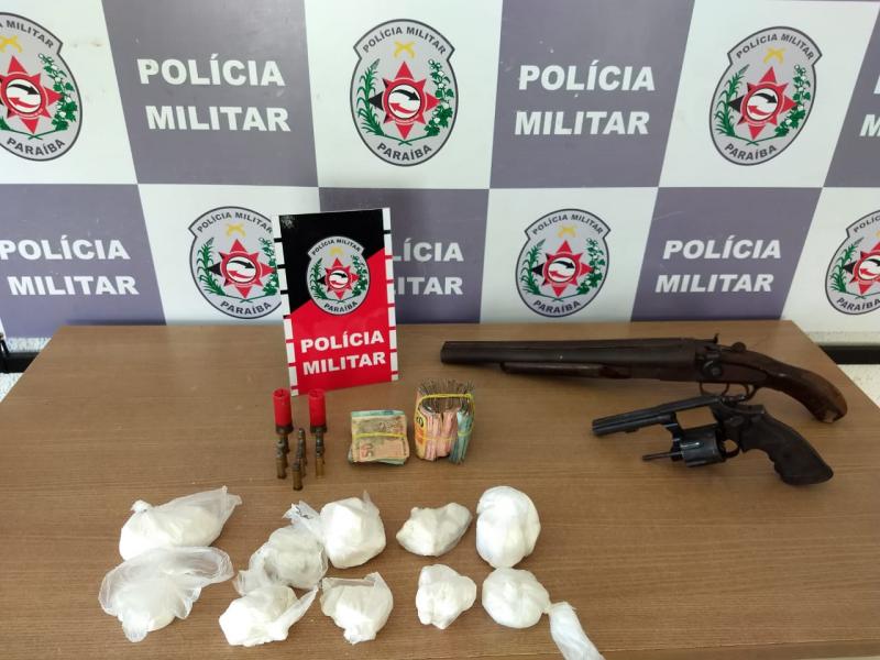 Polícia Militar prende na Nova Mangabeira suspeito de atirar contra policiais