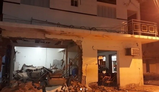 Bandidos explodem agência dos Correios da cidade de Santa Cruz na Paraíba