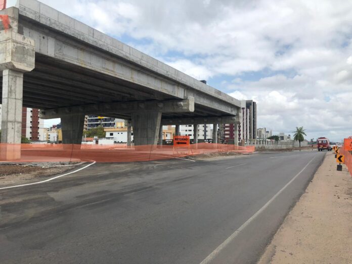 DNIT libera trânsito sob novo viaduto na BR 230 em Intermares