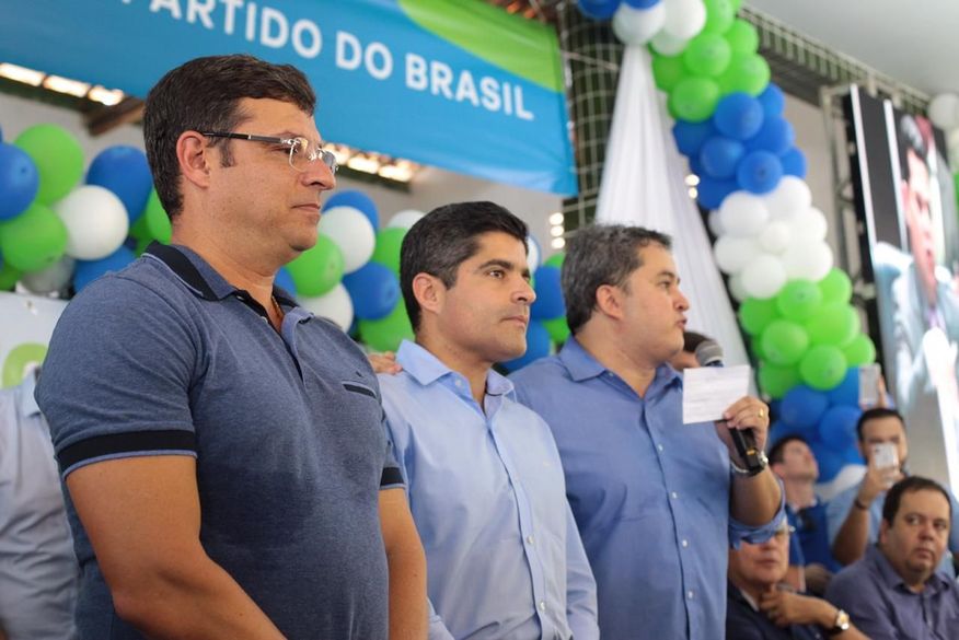 Com presença de ACM Neto, Vitor Hugo e mais quatro prefeitos se filiam ao DEM durante evento do partido em Cabedelo