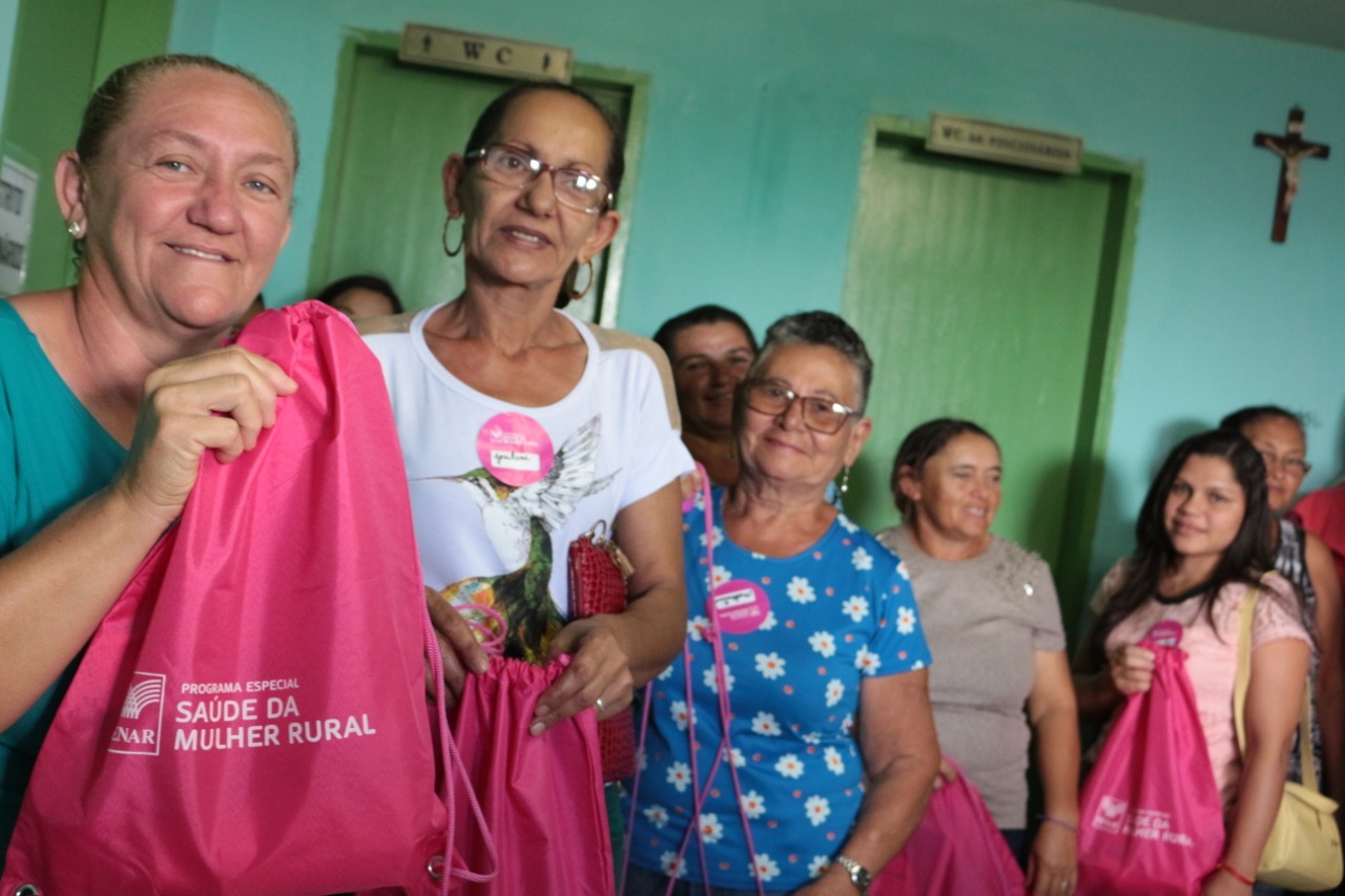 SAÚDE DA MULHER:  Ação do Senar vai atender 300 mulheres em Aguiar e Serra Grande