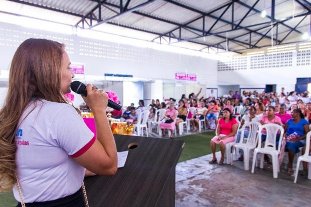 Prefeito Renato Mendes destaca evento com ações e serviços no encerramento do Outubro Rosa em Alhandra