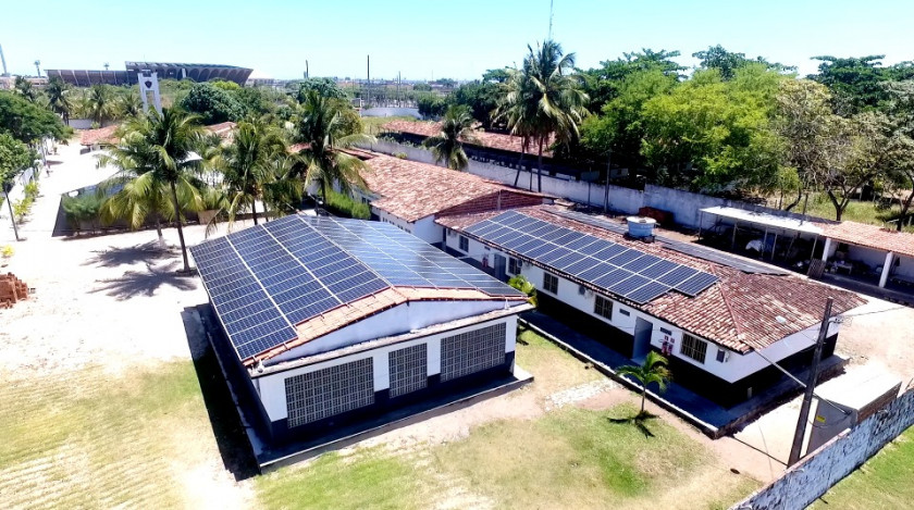 ENERGIA LIMPA: Botafogo-PB implanta sistema de captação de energia solar no CT e modelo serve de referência no Brasil