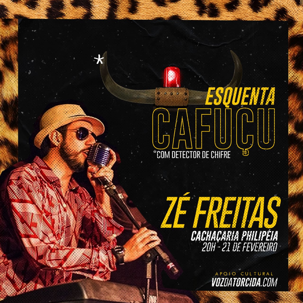 CAFUÇU: Sexta-feira tem "o melhor da música brega" com o seresteiro Zé Freitas, na Cachaçaria Philipéia