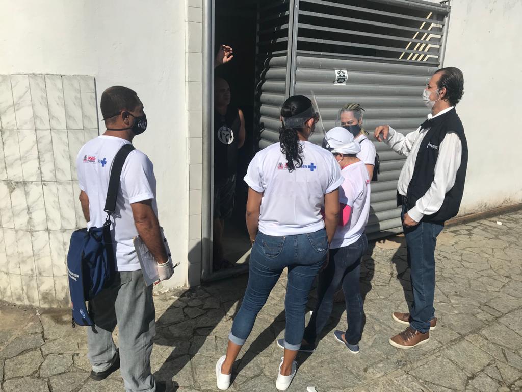 COVID-19: Brigada Sanitária visita 457 domicílios e identifica 42 pessoas com sintomas de coronavírus  em Mangabeira IV