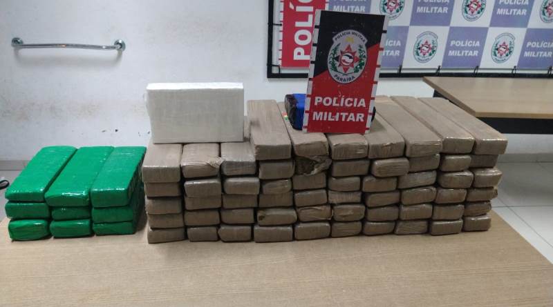 Operação da PM apreende quase 60 quilos de cocaína, maconha e crack e captura foragido da Justiça no condomínio Vieira Diniz