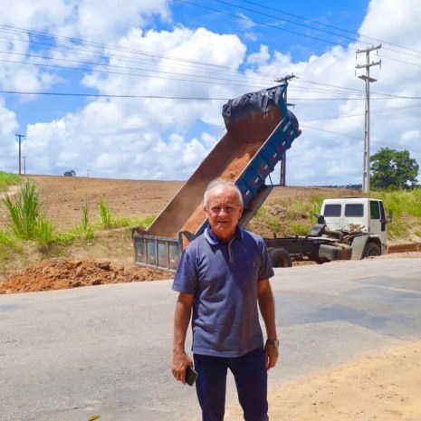 Deputado Branco Mendes comemora retomada das obras de recuperação da PB-034 que liga a BR-101 aos municípios de Alhandra e Caaporã