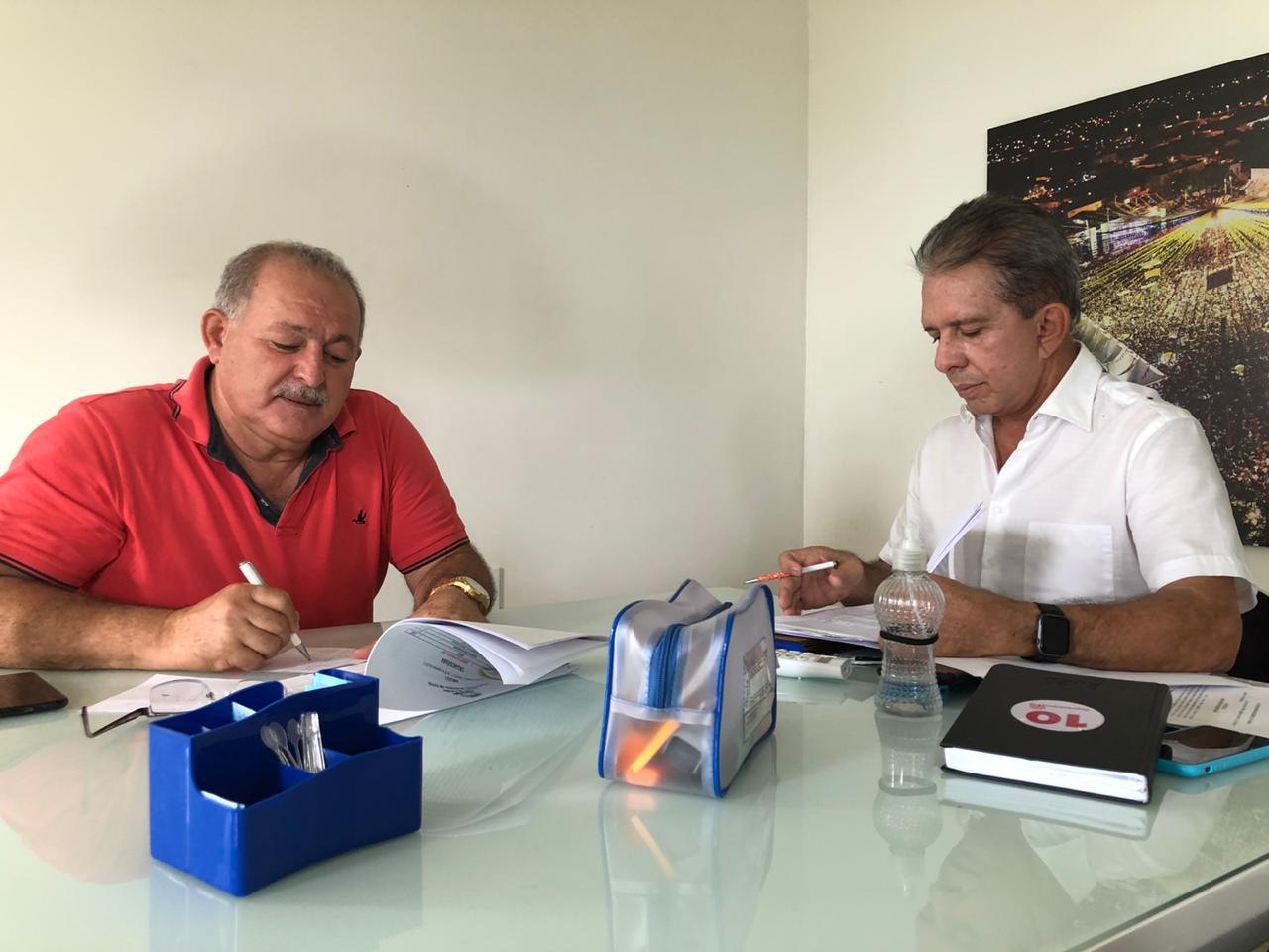 Prefeito e vice eleitos de Patos, Nabor Wanderley e professor Jacob, se reúnem para definição das ações de gestão a partir de janeiro de 2021