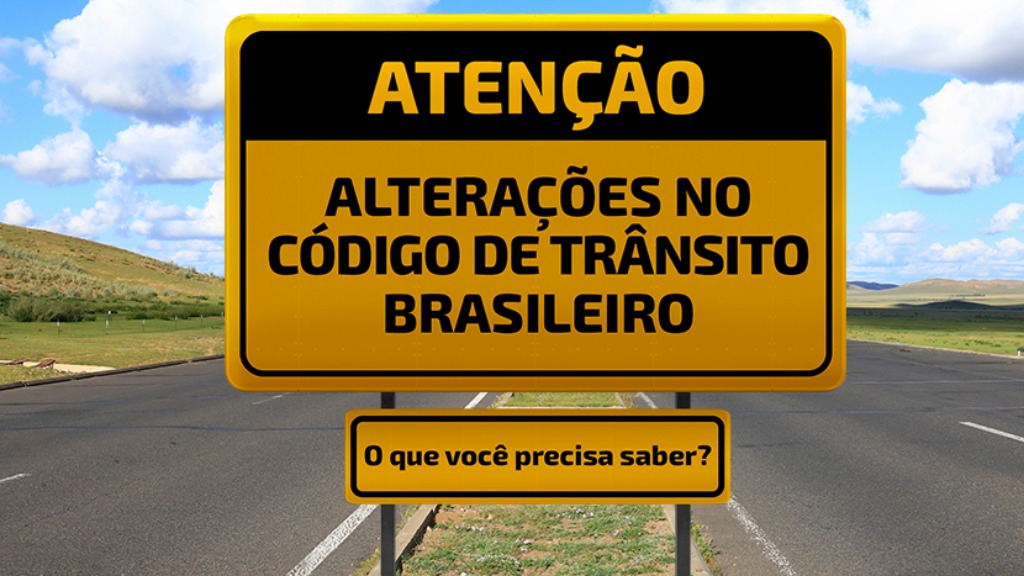 FIQUE ATENTO: Nova lei de trânsito entra em vigor nesta segunda-feira; mudanças incluem aumento de validade e do limite de pontos na CNH