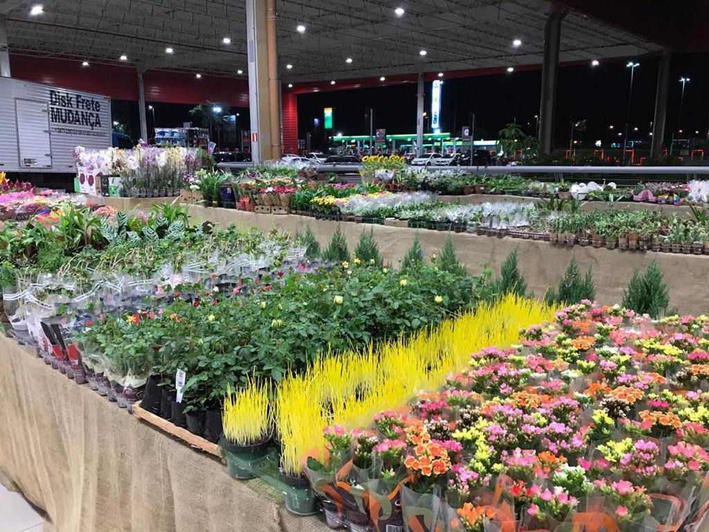 No mês das mães e das noivas, terá a "Feira de Flores de Holambra" para quem quiser aproveitar no Home Center Ferreira Costa