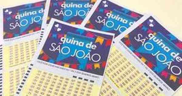 Começam as apostas para a Quina de São João que tem estimativa de prêmio no valor de R$ 170 milhões