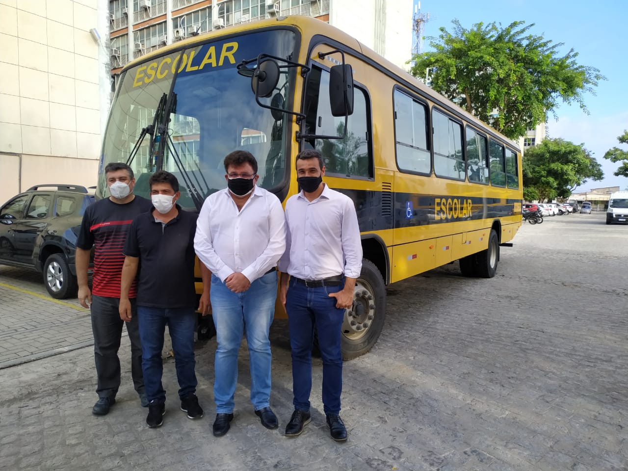 Mandato de Chió garante novos ônibus escolares para Alagoa Nova e Passagem