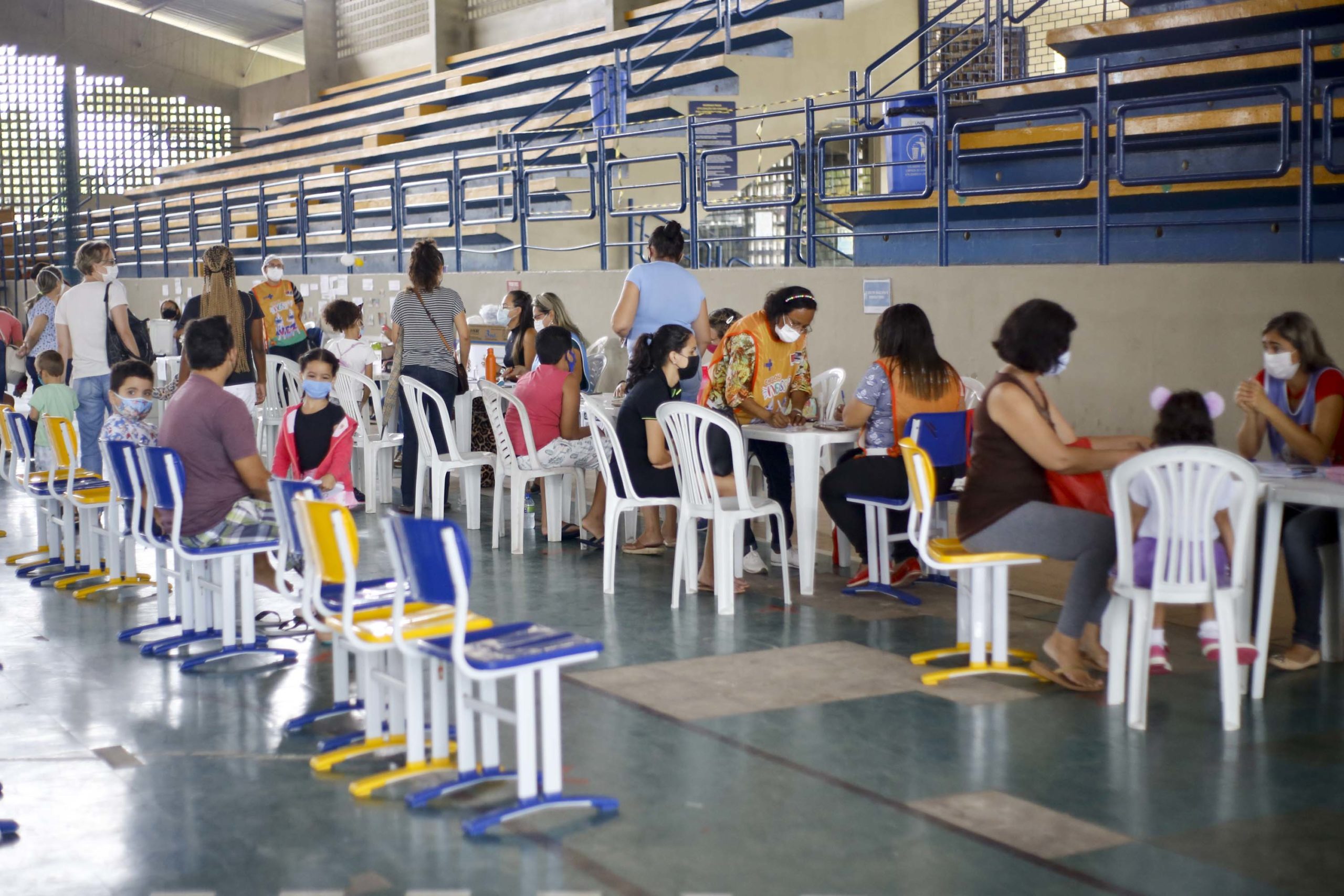 João Pessoa registra boa procura de crianças acima de 5 anos aos postos de vacinação contra Covid-19