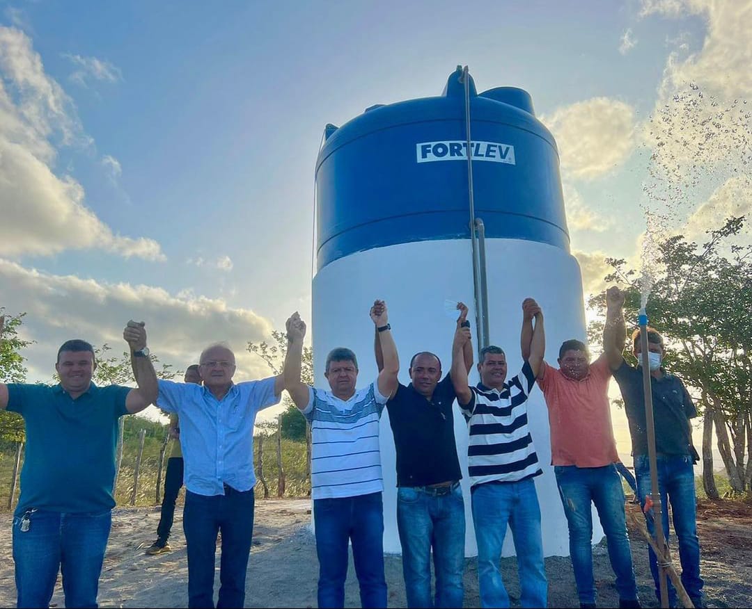 Deputado Branco Mendes inaugura abastecimento de água na Comunidade Serra do Catolé em Gurinhém