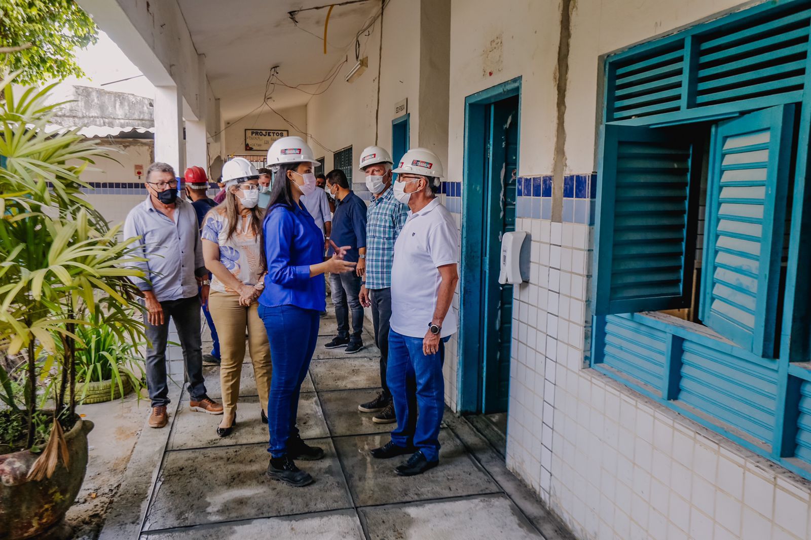 Prefeito Cícero realiza vistorias em obras e reformas realizadas em escolas da rede municipal de ensino de João Pessoa