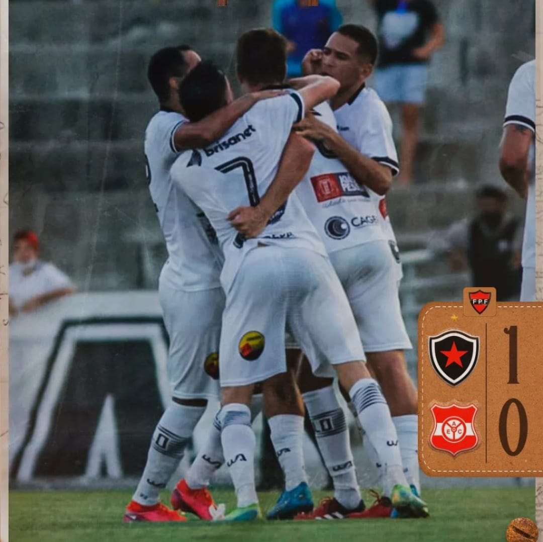 Numa partida em que o ataque desperdiçou várias oportunidades gols, Botafogo derrota o Auto Esporte