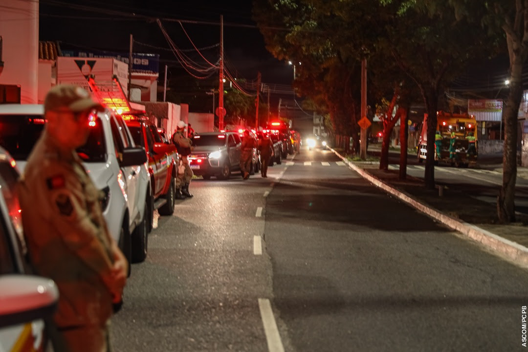 PM, Civil e Bombeiros, Forças de Segurança da Paraíba realizam novas ações na Operação Paradigma em áreas da zona norte de João Pessoa