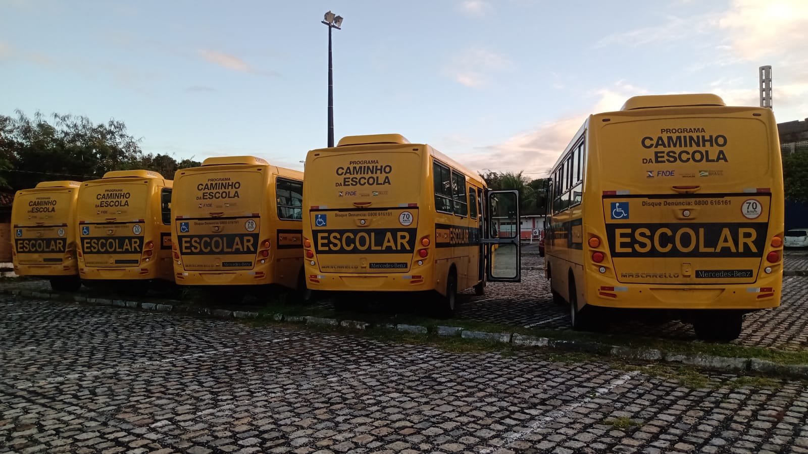 Prefeitura de João Pessoa adquire mais 17 novos ônibus que irão reforçar a frota da Educação na Capital