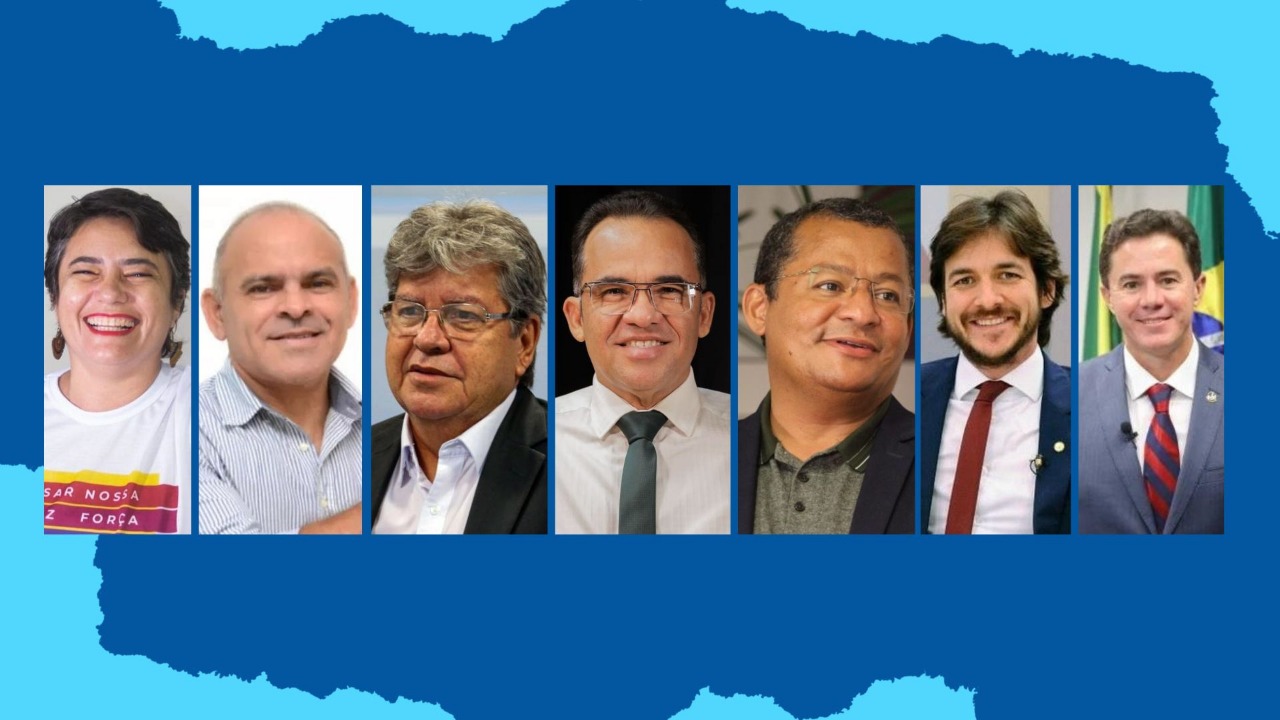 Pesquisa contratada pela TV Record aponta João Azevêdo em 1º, Nilvan, Veneziano e Pedro empatados: Ricardo Coutinho lidera para o senado