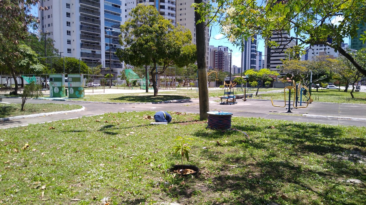 Seinfra de João Pessoa recupera iluminação em locais alvos de furto de cabos elétricos e segue com o programa de LED