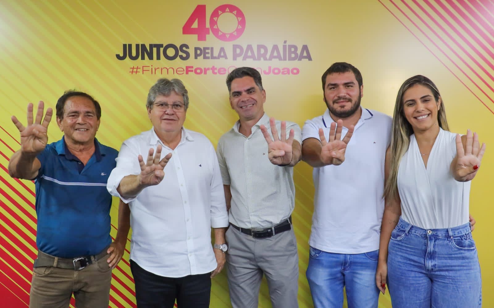 Prefeito de Caldas Brandão, Fábio Rolim(MDB) anuncia apoio à reeleição de João Azevêdo