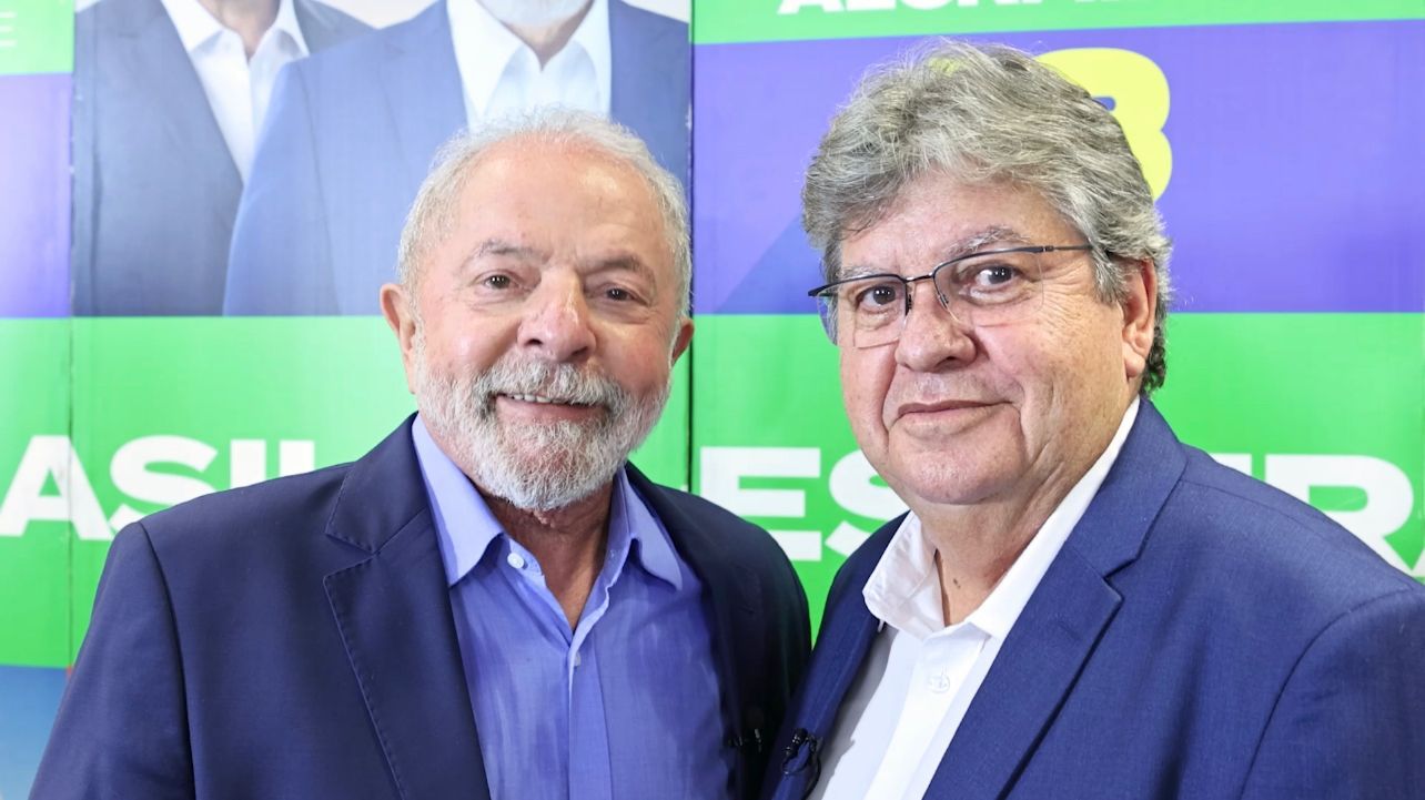 Depois de apoiar Veneziano no 1º turno, Lula grava vídeo pedindo voto para João no 2º turno