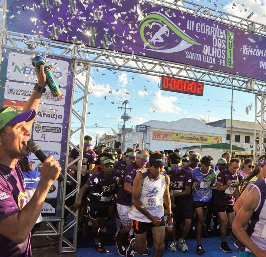 Dia 11: IV Corrida dos Olhos de Santa Luzia terá participação de atletas de 50 cidades do Brasil