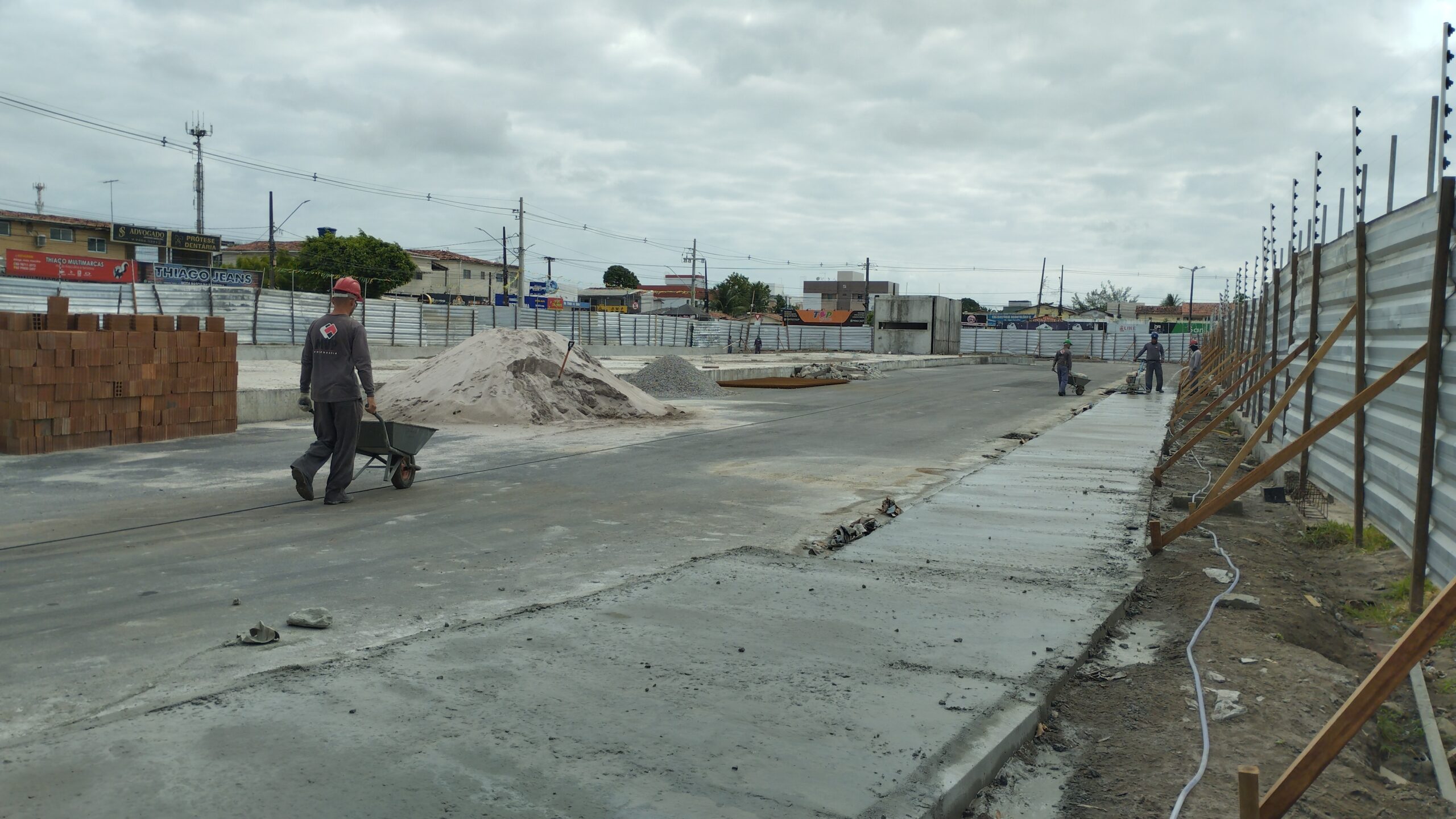 Relicitada: Prefeitura de João Pessoa retoma obras do Terminal de Integração do Valentina Figueiredo