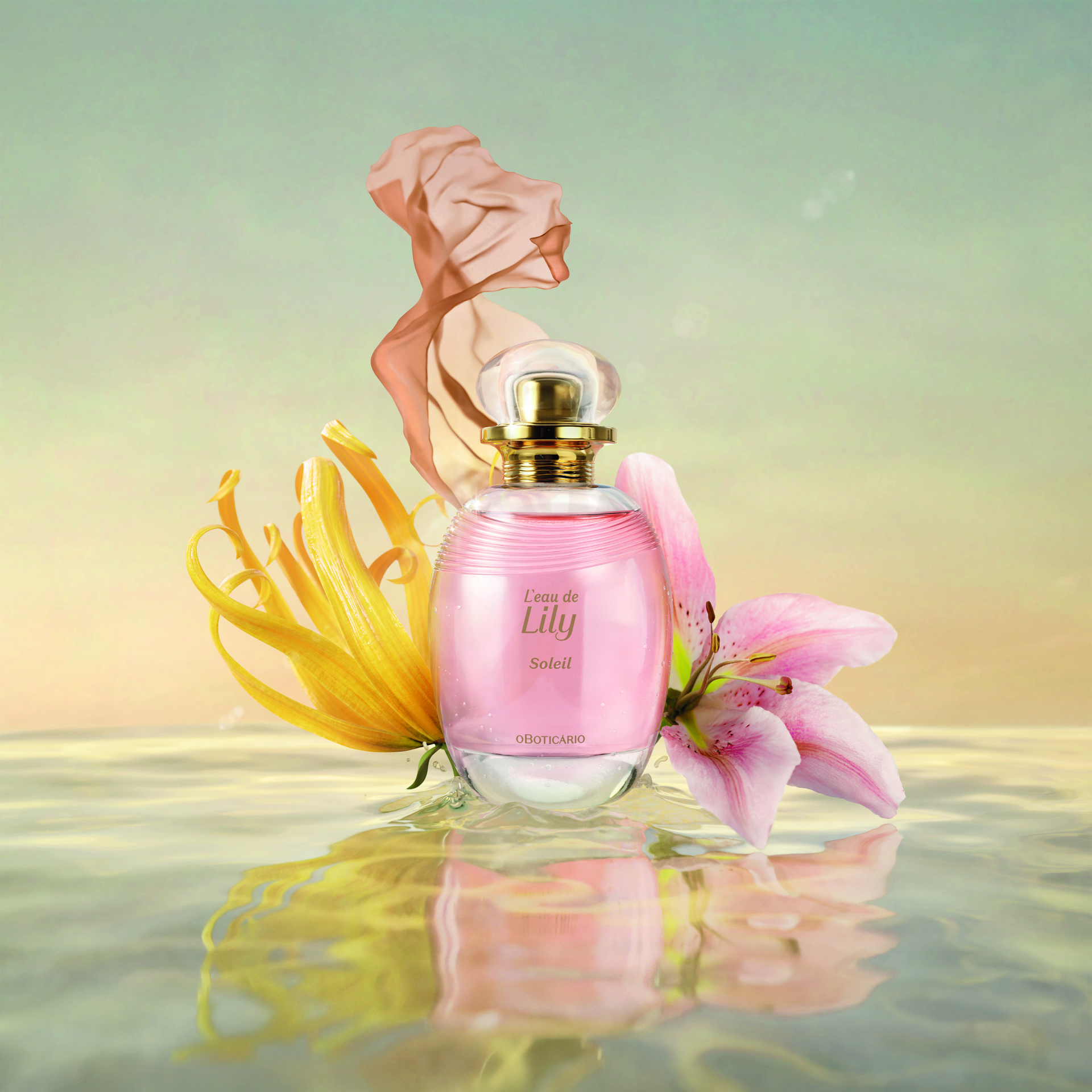 O Boticário apresenta novo L'eau de Lily Soleil, que une o frescor do Ylang Ylang com a sofisticação do Lírio