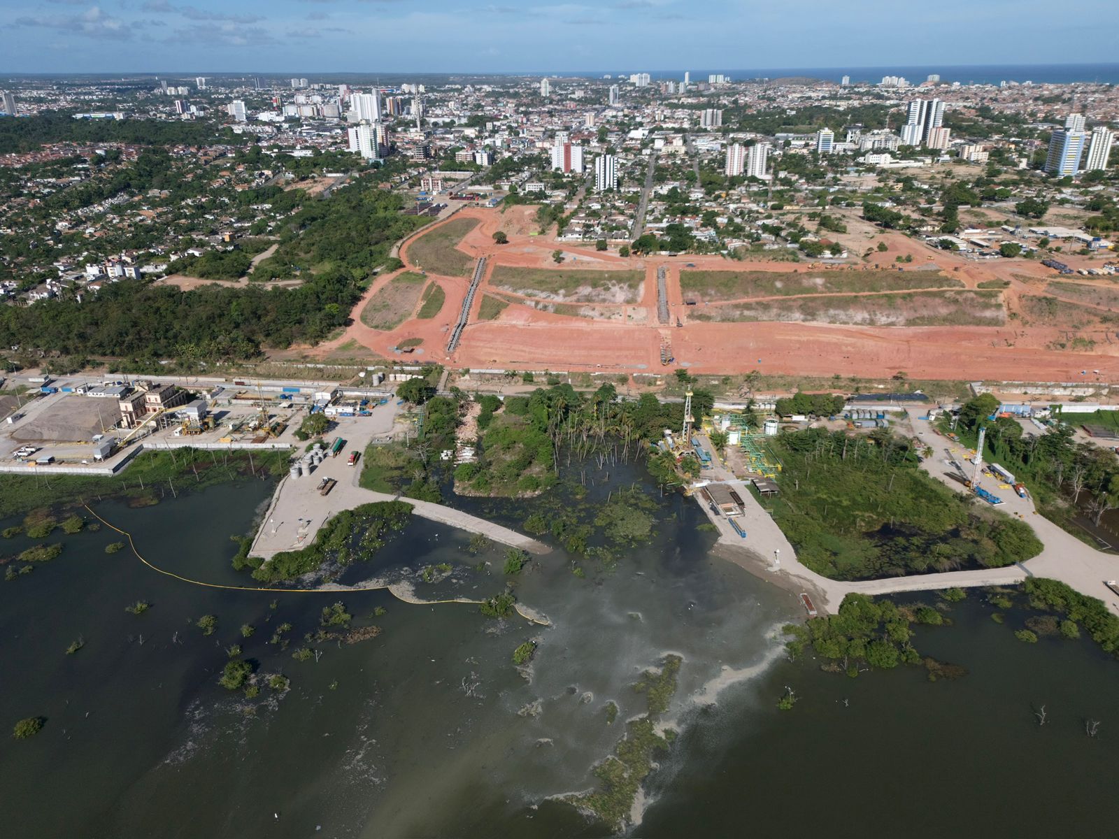 Confirmado:  Mina 18 da Braskem se rompe na lagoa Mundaú, em Maceió; veja vídeo