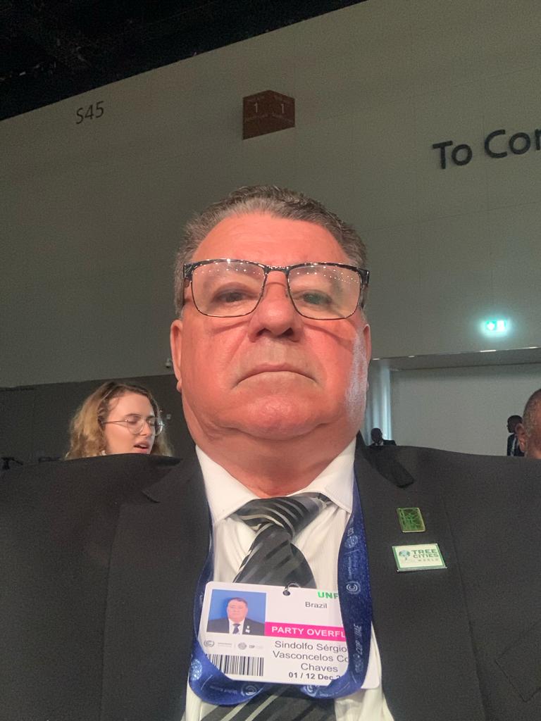 Sérgio Chaves, presidente da SBAU, participa da COP28 em Dubai