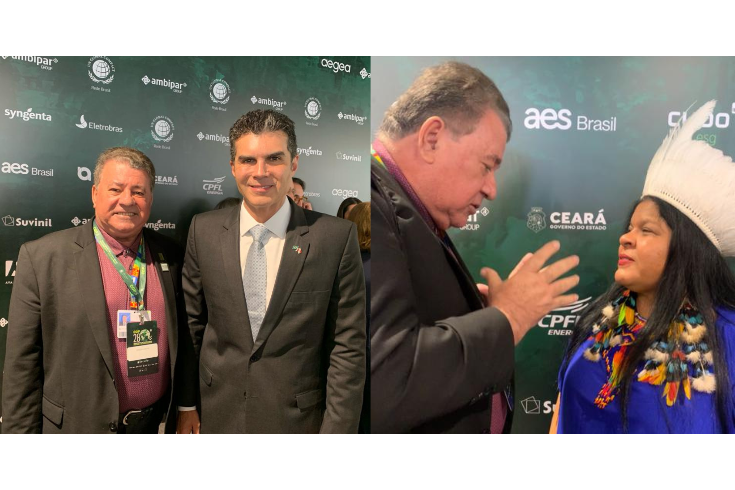 COP 28: Presidente da SBAU discute mudanças do clima com o governador do Pará e a Ministra dos Povos Indígenas como tema da COP 30