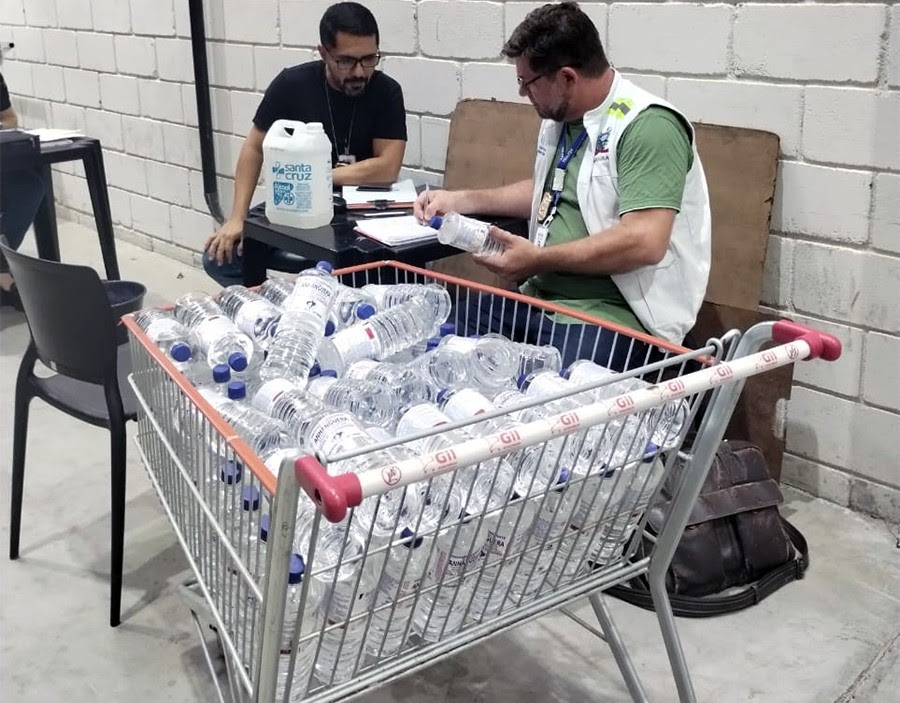 Operação da Agevisa, MP-Procon e Receita Estadual apreende 465 litros de álcool a 70% no Sertão da Paraíba