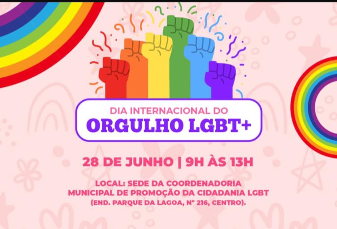 Na Lagoa: Prefeitura de João Pessoa realiza evento em alusão ao Dia Internacional do Orgulho LGBTQIA+