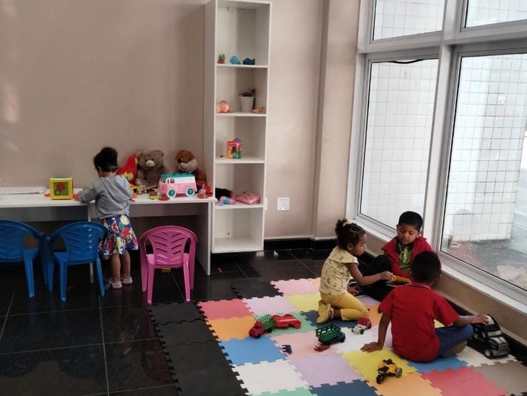 Cuidar criança: Hospital Metropolitano da Paraíba implanta mais um espaço kids na recepção do Ambulatório