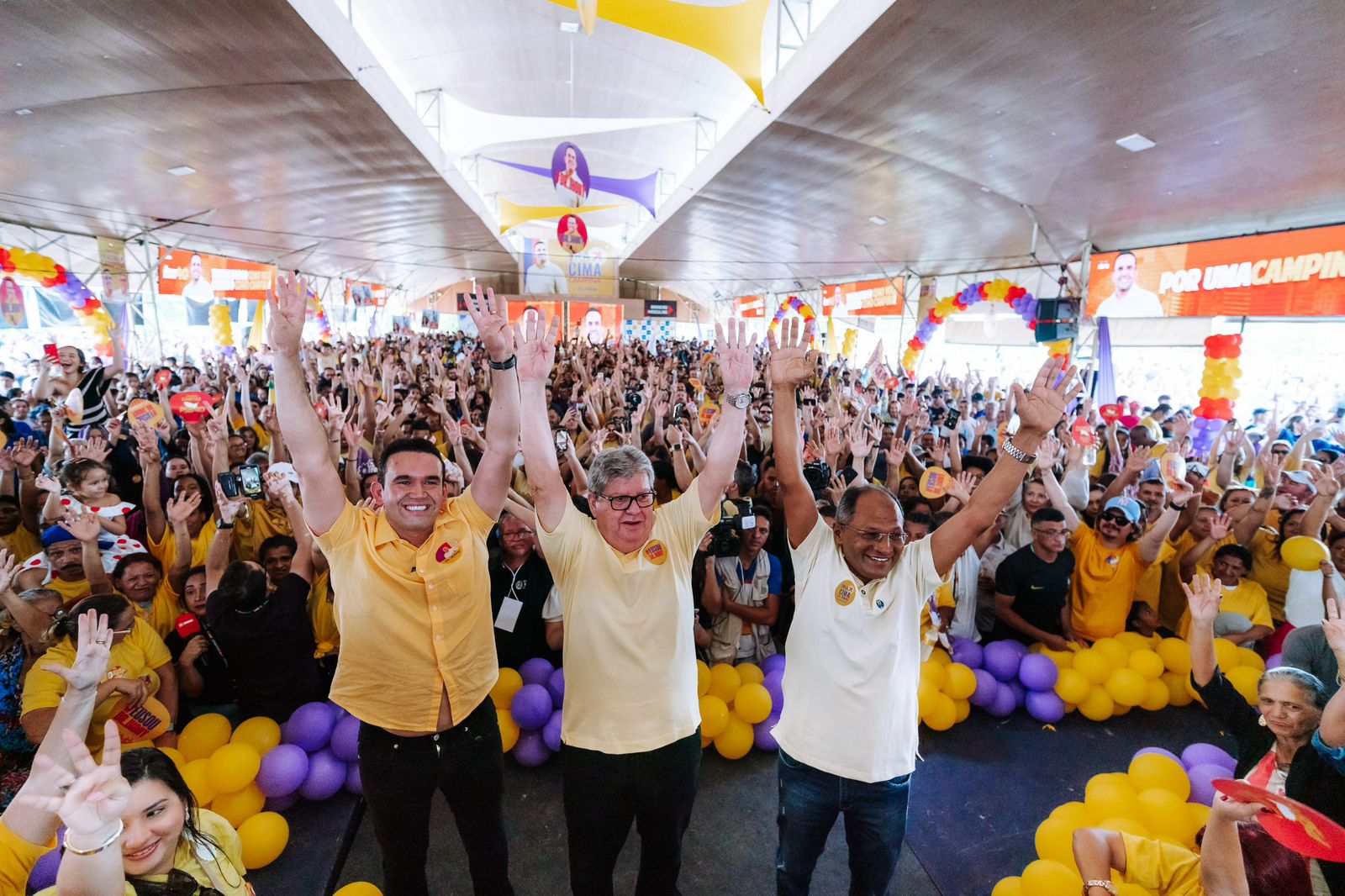 PSB de Campina Grande e oficializa Dr. Jhony como candidato a prefeito e Marinaldo como vice