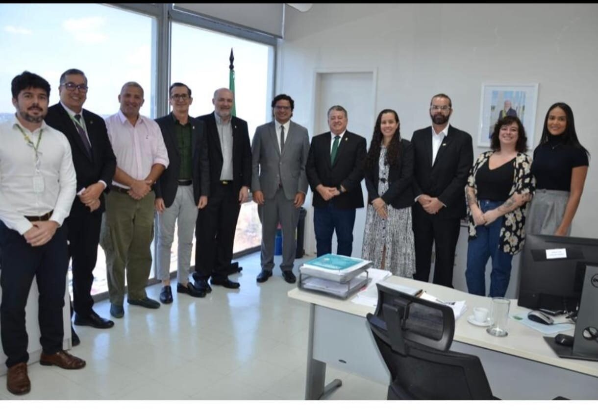 Paisagista Sérgio Chaves representa a SBAU em reunião ministerial em Brasília para discutir pautas relacionadas ao Plano Nacional de Arborização Urbana