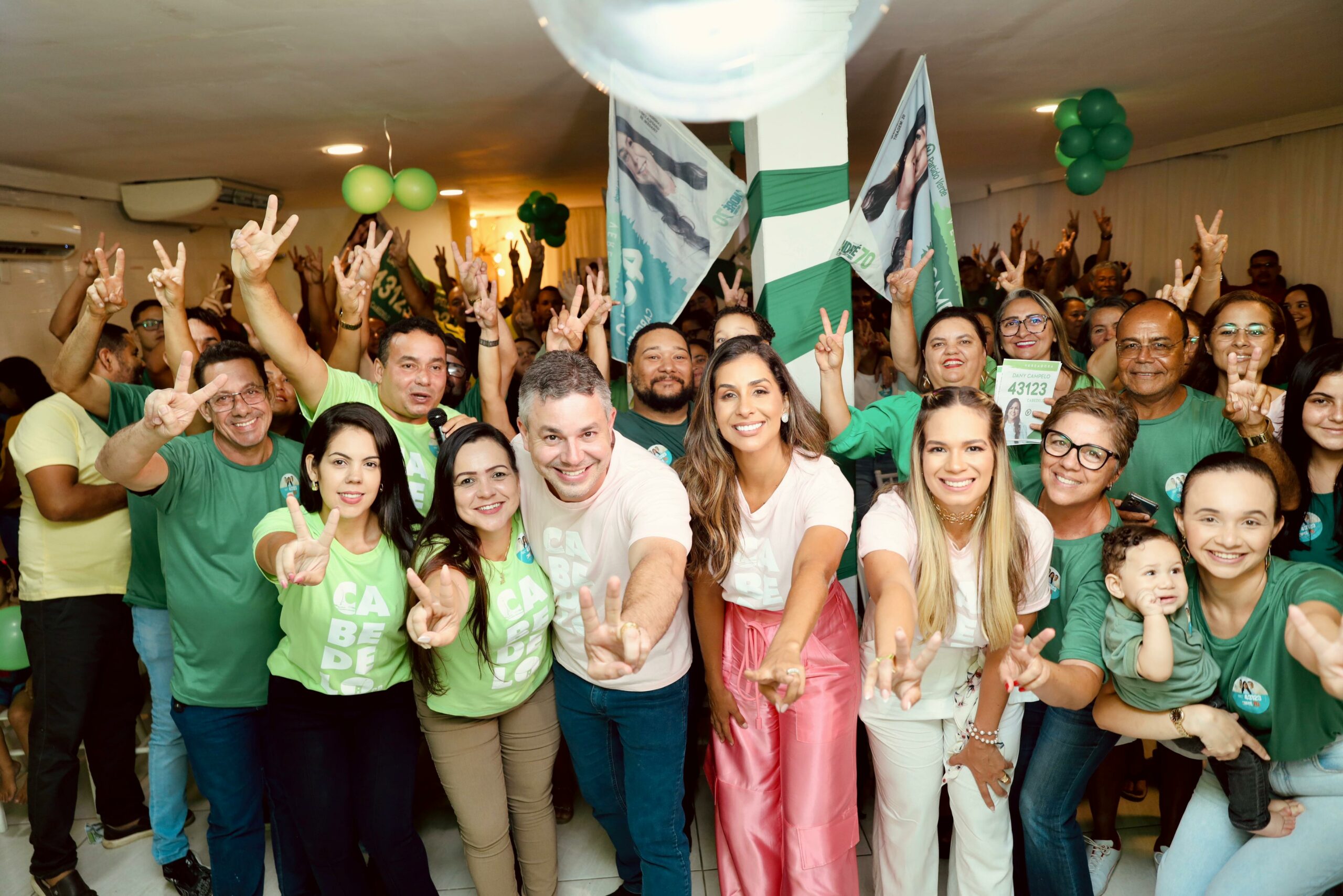 Candidata Dany Campelo promove grande encontro com André Coutinho  e Camila Holanda e mostra a força de sua militância