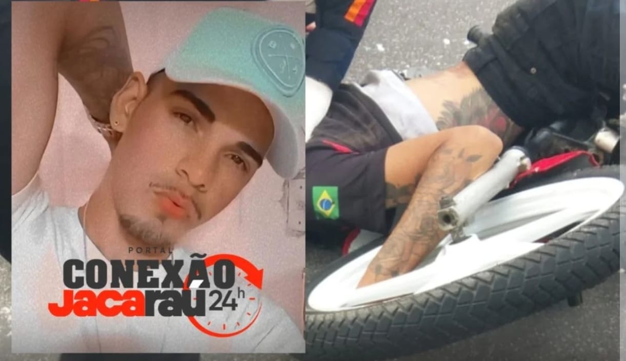 Motociclista de Cruz do Espírito Santo morre ao ser atropelado por caminhão no viaduto da Ceasa na BR 230 em João Pessoa