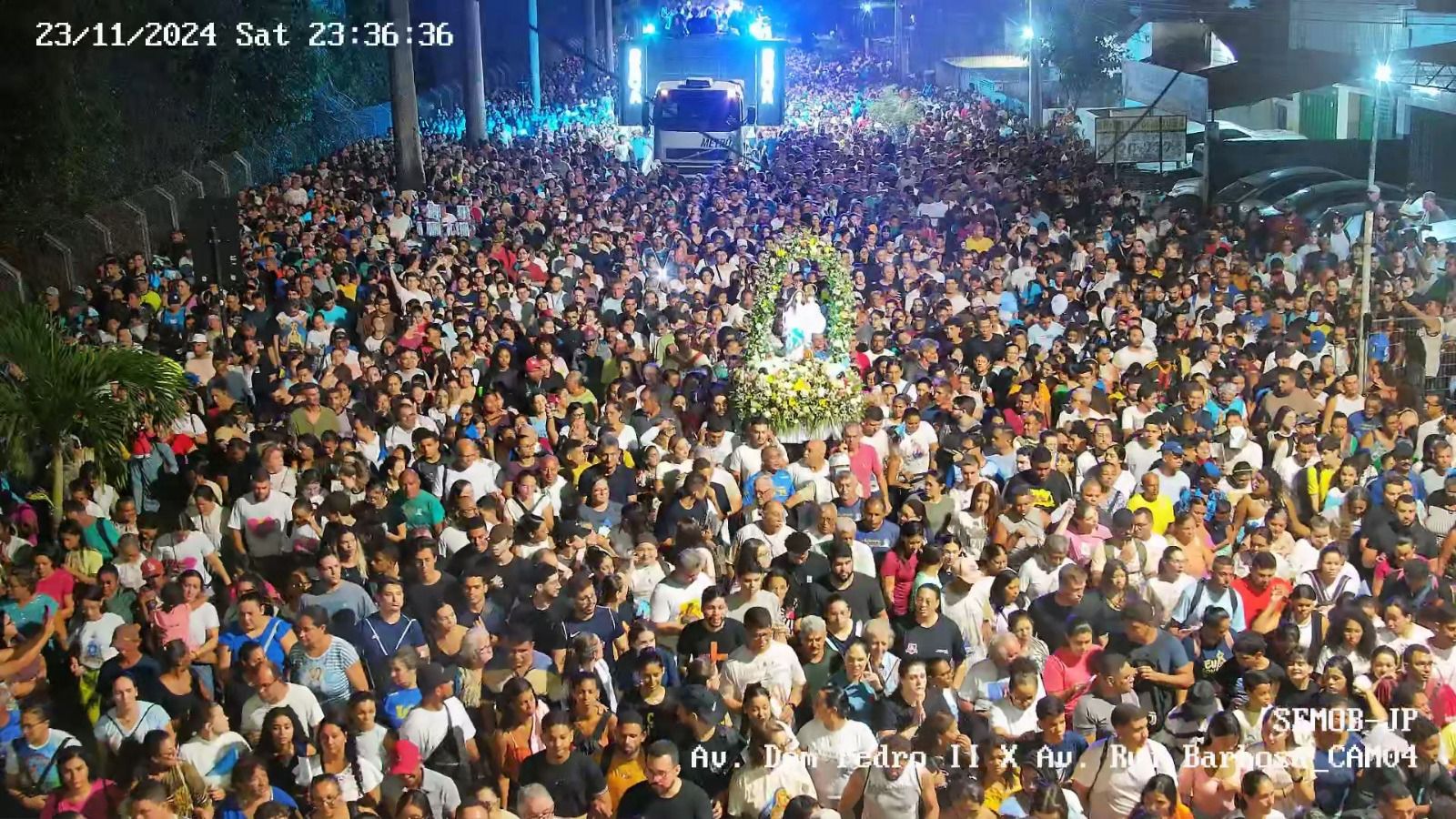 Renovação de fé: 261ª edição da Romaria da Penha reúne multidão numa celebração com a participação de cerca de 500 mil fiéis, em João Pessoa