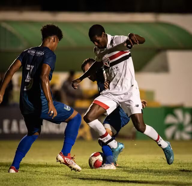 Patrocinado pela PixBet, Serra Branca é derrotado pelo São Paulo na Copinha